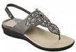 Marillie synthetic+beads womens pewter 40 collezione ss17 1paio